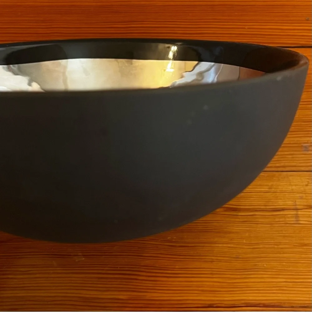 Cement Mirrored Bowl